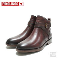 ◆ PIKOLINOS ピコリノス W3C-8869 DarkBrown ダークブラウン 焦茶 こげ茶 ショートブーツ ジョッパーデ…