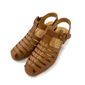 �yNew Arrivals�zPIKOLINOS �s�R���m�X W9G-1577 ROMANA Brown �u���E�� �ܐ悪�B���T���_�� T�X�g���b�v�ő����X�b�L���O���J�T���_���f�U�C�� �X�y�C���u�����h �C���|�[�g�V���[�Y ���f�B�[�X�T