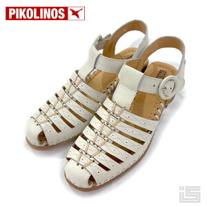 �yNew Arrivals�zPIKOLINOS �s�R���m�X W9G-1577 ROMANA Ivory �A�C�{���[ �ܐ悪�B���T���_�� T�X�g���b�v�ő����X�b�L���O���J�T���_���f�U�C�� �X�y�C���u�����h �C���|�[�g�V���[�Y ���f�B�[�X