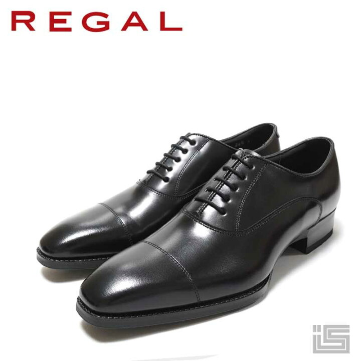 楽天市場】□ REGAL リーガル 21EL-BD Black内羽根 ストレートチップ 