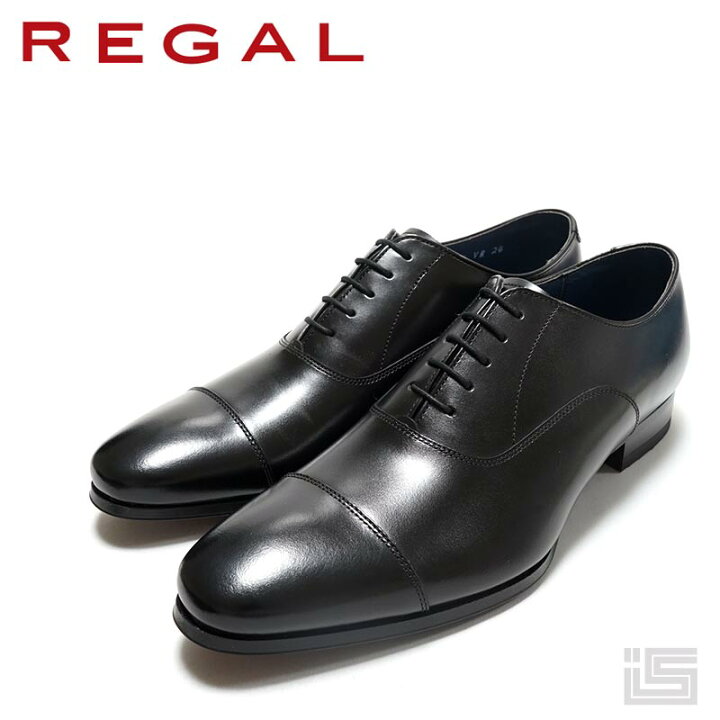 楽天市場】□ REGAL リーガル 21VR- BC Black内羽根ストレートチップ 