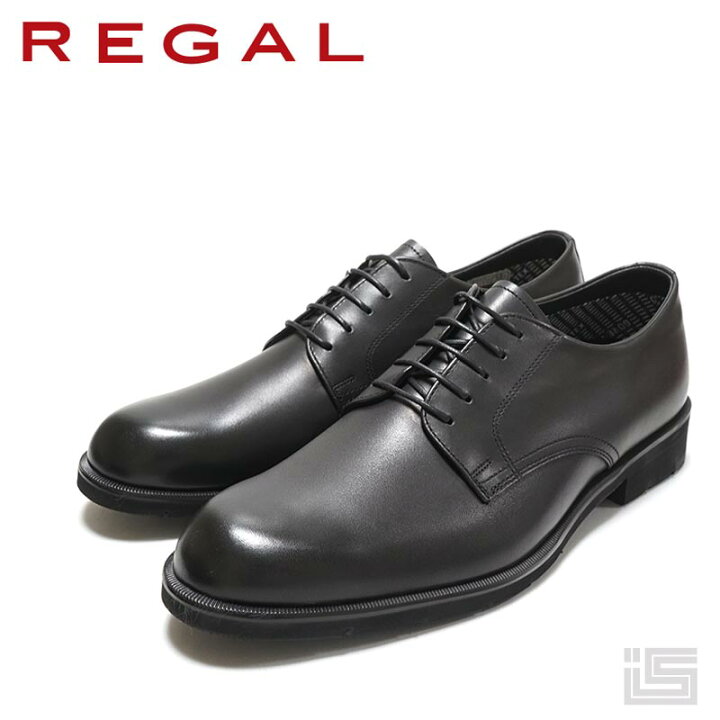 楽天市場】□ REGAL リーガル 34CL-BD Black外羽根 プレーントゥ GORE 