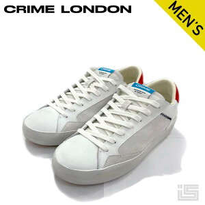yNew ArrivalszCRIME LONDON NCh DISTRESSED 14005PP7.10 White/C zCgRr C^AU[ R[gnXj[J[ [Jbg lXj[J[ YXj[J[yK戵iz y25ssz