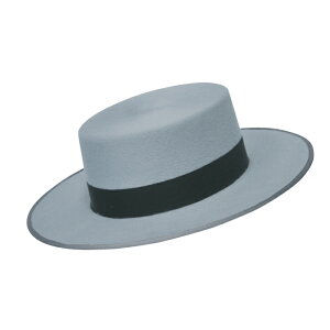 【在庫限り】カラーコルドベス/コロリード・グレー 【ISESA製】フラメンコ用品 帽子