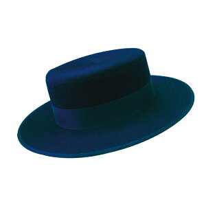 【在庫限り】カラーコルドベス/コロリード・ネイビー 【ISESA製】フラメンコ用品 帽子