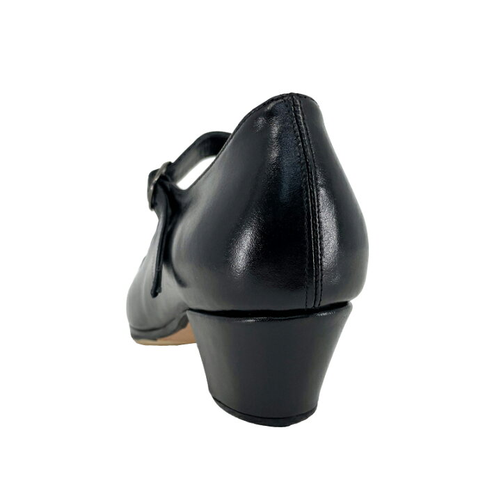 楽天市場】【現品】〈ドン・フラメンコ〉セミプロ 黒革 クバーノ3.5cm 