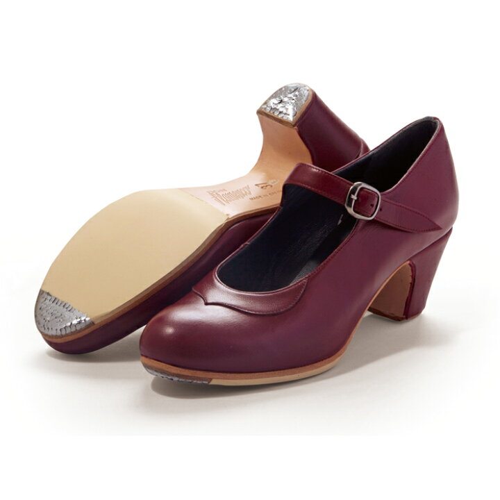 楽天市場】〈ドン・フラメンコ〉セミプロ・ワイン革【靴】【フラメンコ  