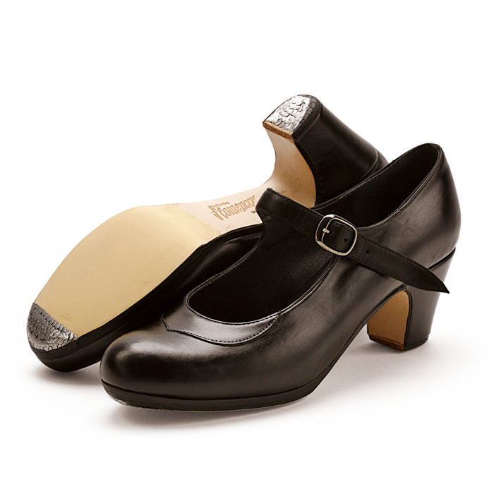 耐久性や安定感に優れたシューズ 迷ったらまずはコレ 〈ドン 宅送 フラメンコ〉セミプロ 黒革 普通幅 ランキングTOP10 B zapatos フラメンコシューズ サパトス 靴