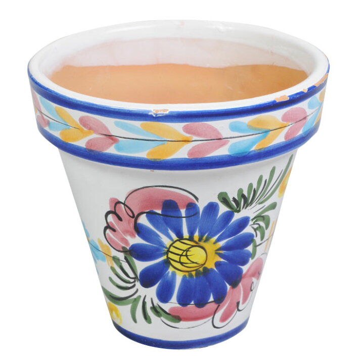 楽天市場 アウトレット品 フラワーポット 花柄 雑貨 表札 レストラン 南欧 フラメンコのイベリア 楽天市場店