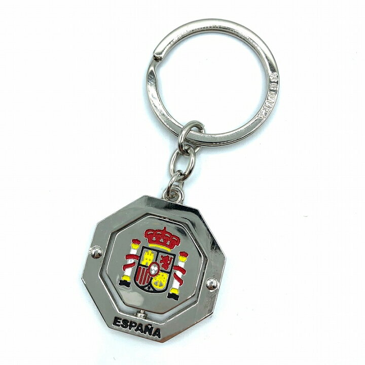 楽天市場 キーホルダー エンブレム 1点のみメール便可 スペイン雑貨 お土産 小物 フラメンコ フラメンコのイベリア 楽天市場店