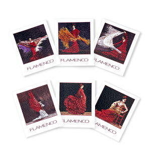 ���b�Z�[�W�J�[�h FLAMENCO(�S6���)�w1�_�̂݃��[���։x�X�y�C���G�� ���y�Y ���� �t�������R