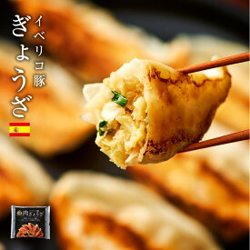 【雑誌LEON掲載、モテる餃子】 餃子 イベリコ豚 肉汁溢れる ぎょうざ 20g×10個 計200g 豚肉 ギョウザ おいしい お取り寄せ グルメ べジョータ 惣菜 変わり種 レア 冷凍 特製 イベリコ屋