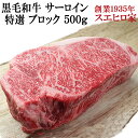 黒毛和牛 霜降り サーロイン ブロック 500g 送料無料 お肉 塊肉 ギフト 高級 牛肉 A4 A5 お取り寄せグルメ 内祝い ローストビーフ用 結婚祝い プレゼント 誕生日プレゼント 食品 高級 グルメ お中元 お歳暮 お正月 70代 翌日配達 翌日配送 結婚記念日 1ポンドステーキ 母の日