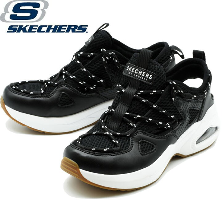 楽天市場 クーポン対象商品 スケッチャーズ Skechers ダッドスニーカー 厚底スニーカー エアー サンダル レディース ハイソール ブラック 靴の専門店アイビー 楽天市場 クーポン対象商品 スケッチャーズ Skechers ダッドスニーカー 厚底スニーカー エアー サンダル レディース ハイソール ブラック 靴の専門店アイビー