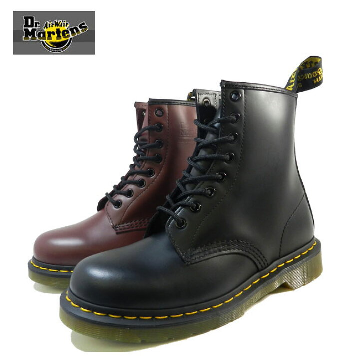 楽天市場】Dr.Martens ドクターマーチン 8ホールブーツ レザー レース 