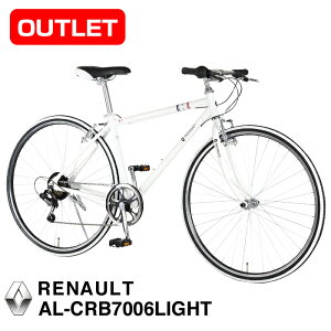 �y�A�E�g���b�g/��������z���i1����� �z�B�n����菤�i RENAULT(���m�[) AL-CRB7006LIGHT �y�ʃA���~�t���[�� �N���X�o�C�N 700×28c 6�i�ϑ� �O��V�u���[�L�V�X�e��