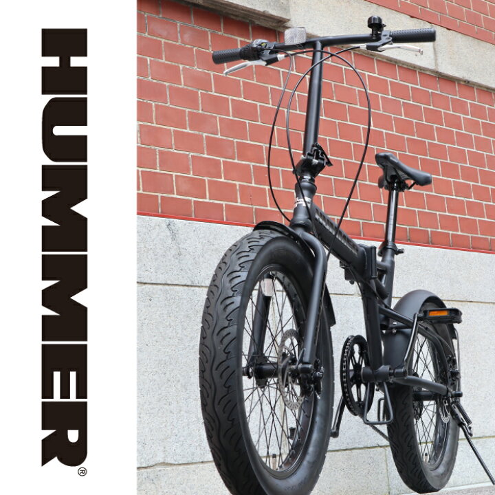 楽天市場】ファットバイク FAT BIKE 漆黒の車体 20インチ 折りたたみ 