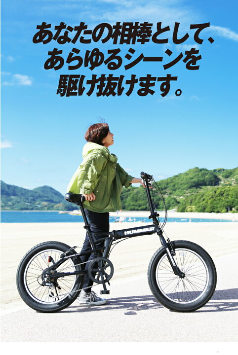楽天市場】ファットバイク FAT BIKE 20インチ 折りたたみ自転車 20×3.0 