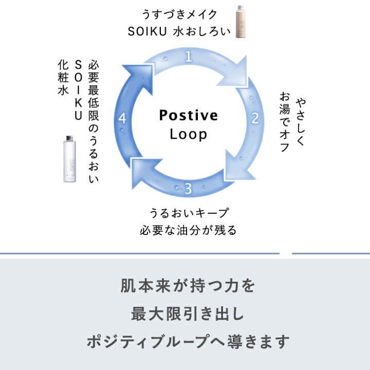 楽天市場 スキンウォーター Soiku 肌本来が持つ力を最大限引き出す化粧水 化粧水 基礎化粧 肌ケア メイク スキンウォーター うるおい シンプル 乾燥肌 素肌 防腐剤フリー 保湿 肌 皮膚 敏感肌 アトピー ソイク そいく Amepla楽天市場店
