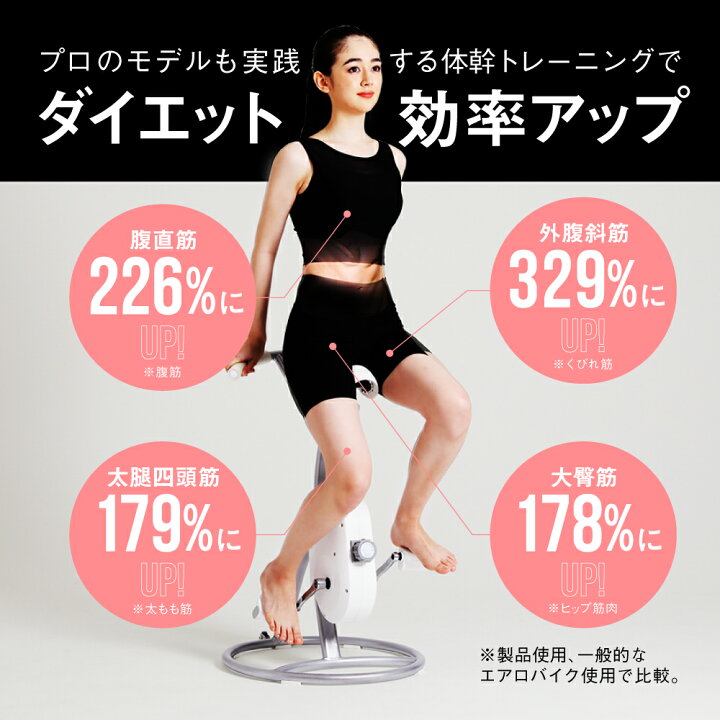 楽天市場】スリムコアバイク2 BEAXIS ( ビーアクシス ) ダイエット 