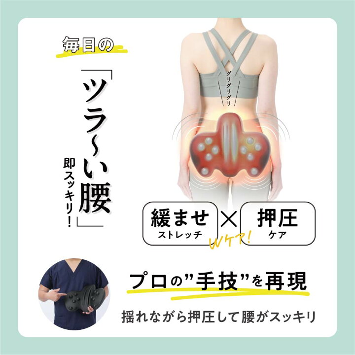 楽天市場】整体骨盤パッド RAKUNA ラクナ ヒップパッド お尻 ヒップ 腰 