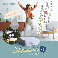 シェイプキューブ2 gymterior (ジムテリア) シェイプキューブ トランポリン クッション 室内 運動 トレー…