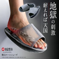 剣山ルームシューズ 地獄整体 by RAKUNA ラクナ 健康サンダル 健康スリッパ 足ツボ 超強力 整体 体幹 室…