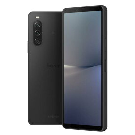 ソニー(SONY) Xperia 10V / SIMフリースマホ / 【】 / 防水/防塵/Snapdragon® 695 5G / ストレージ128GB / ブラック/XQ-DC44 B