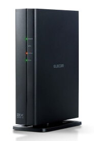 エレコム WiFi ルーター 無線LAN Wi-Fi6 AX3000 2402+574Mbps 11ax/11ac IPv6対応 (IPoE) コンパクト筐体 WRC-X3000GS3A-B
