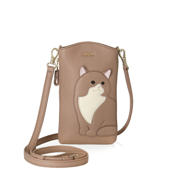 楽天市場】【ポイント5倍】イビサ公式 人気 猫 ねこ スマホショルダー 