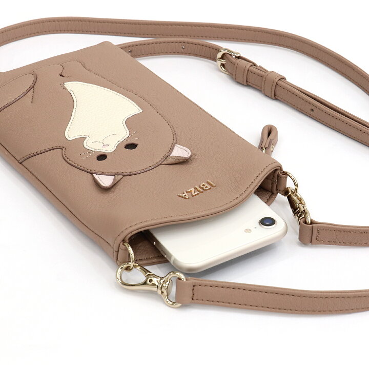 楽天市場】【ポイント5倍】イビサ公式 人気 猫 ねこ スマホショルダー 