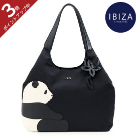 【ポイント3倍】イビサ公式 パンダ トート ナイロン バッグ レディース ぱんだ かわいい 人気 本革 レザーギフト プレゼント ハンドメイド Animada 誕生日