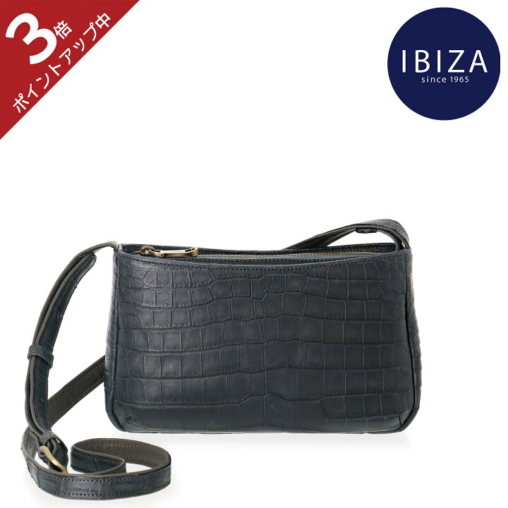 楽天市場】【ポイント3倍】イビサ公式 クロコダイル ワニ ショルダー  