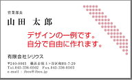 【平日14時受付当日発送】片面 名刺作成 カラー印刷 自分で自由にデザインできる名刺印刷 名刺 作成【カ…