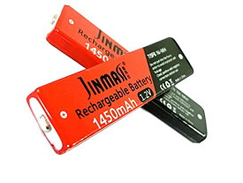 Jinmasi (2個入) CDプレーヤー MDプレーヤー 用 充電池 (ニッケル水素電池 ガム電池)【NH-14WM NH-10WM HHF-AZ201S HHF-AZ01 RP-BP61