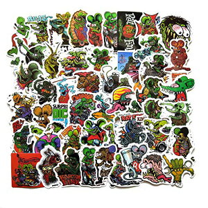 Rat Fink bgtBN XebJ[ 50Zbg PVC h V[ X[cP[X MacBook [sAi]
