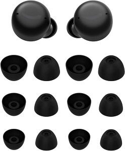 �C���[�s�[�X Echo-Buds�i�G�R�[�o�b�Y�j��2����C���z���p �C���[�s�[�X �C���[�`�b�v �V���R���� S/M/L 3�T�C�Y 6�g �u���b�N 5326pb