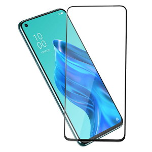 Hy+ OPPO Reno5a �t�B���� �K���X�t�B���� W�d�����@ ��ʃK���X��3�{���x �S�ʕی� �S�ʋz��