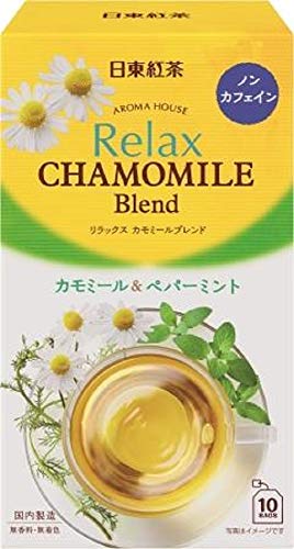 日東紅茶 アロマハウス リラックス 驚きの値段で カモミール ストアー 6個 10袋入り ×
