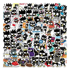 100枚入り バッドばつ丸 ステッカー かわいい 人気 アニメキャラクターシール ペンギン 防水デカール 車 水筒 旅行箱 ノート パソコン ギター ヘルメット バイク 装飾 日記 文房具 誕生日 プレゼント