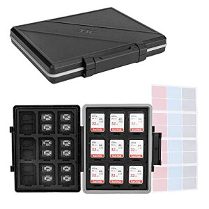 JJC 54 Xbg e [J[hP[X 18 SD SD SDHC SDXC J[h + 36 MicroSD TF MSD J[h [P[X ϏՌ ho