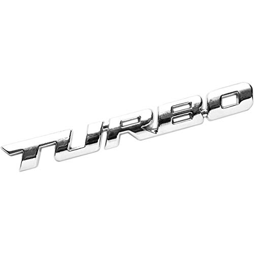 CarOver  汎用 TURBO ステッカー ターボ 車 車用 立体 かっこいい 文字 英語 ロゴ バイク おしゃれ シール デカール