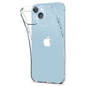 Spigen �y�n��18�N�̋Z�p�́ziPhone14 �P�[�X �N���A �o���p�[�P�[�X ��d�\�� �ČRMIL�K�i�擾 �ϏՌ� �J�����ی� Qi�[�d ���C�����X�[�d ���L�b�h�E�N���X�^�� ACS05033 (�N���X�^���E�N���A)