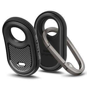 Spigen Galaxy Smart Tag2 �����h�~�^�O �y�� ����~�� ���[�J�o�[ �M�����N�V�[�X�}�[�g�^�O2�P�[�X ���M�b�h�E�A�[�}�[ ACS06271 (�}�b�g�E�u���b�N)