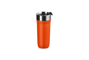 �y���b�h�h�b�g�E�f�U�C���� 2025��܁z���E�N���[�[(Le Creuset) �g���x�� �^���u���[ �}�O ���� �{�g�� 350ml �I�����W �X�e�����X �^��f�M �ۉ� �ۗ� �L�� �􂢂₷�� �������ȒP On the Go ��