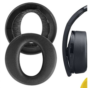 Geekria �C���[�p�b�h QuickFit �݊��� �p�b�h �\�j�[ SONY PlayStations Platinum Wireless Headset, PS4 Platinum Wireless �w�b�h�z���ɑΉ� �p�b�h �C���[/�C���[�J�b�v (�v���e�C�����U�[/�u���b�N)