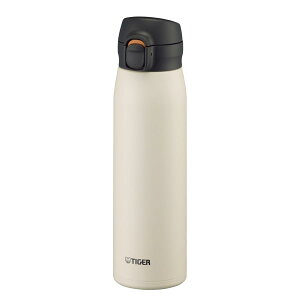 �y�p�b�L����̌^�E�H��@�Ή��z �^�C�K�[���@�r(TIGER) ���� 600ml �����v�b�V�� �X�e�����X�{�g�� �ۗ� �ۉ� �y�� ���݂₷���݌v �􂢂₷�� BPA�t���[ �z���C�g MKR-W60NW
