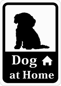 [CraftBunnyR] �ƂɌ������܂��X�e�b�J�[�u�g�C�v�[�h���v Dog at Home (�Ĕ����X�e�b�J�[) s57r
