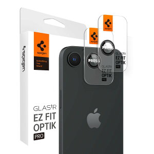 Spigen iPhone 17e/16e �J�����t�B���� �t���b�V�������� �J�����ی� �\��t���L�b�g�t�� 9H�����K���X �����Y�v���e�N�^�[ 2���� Optik Pro AGL09279