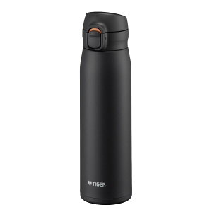 �y�p�b�L����̌^�E�H��@�Ή��z �^�C�K�[���@�r(TIGER) ���� 600ml �����v�b�V�� �X�e�����X�{�g�� �ۗ� �ۉ� �y�� ���݂₷���݌v �􂢂₷�� BPA�t���[ �u���b�N MKR-W60NK